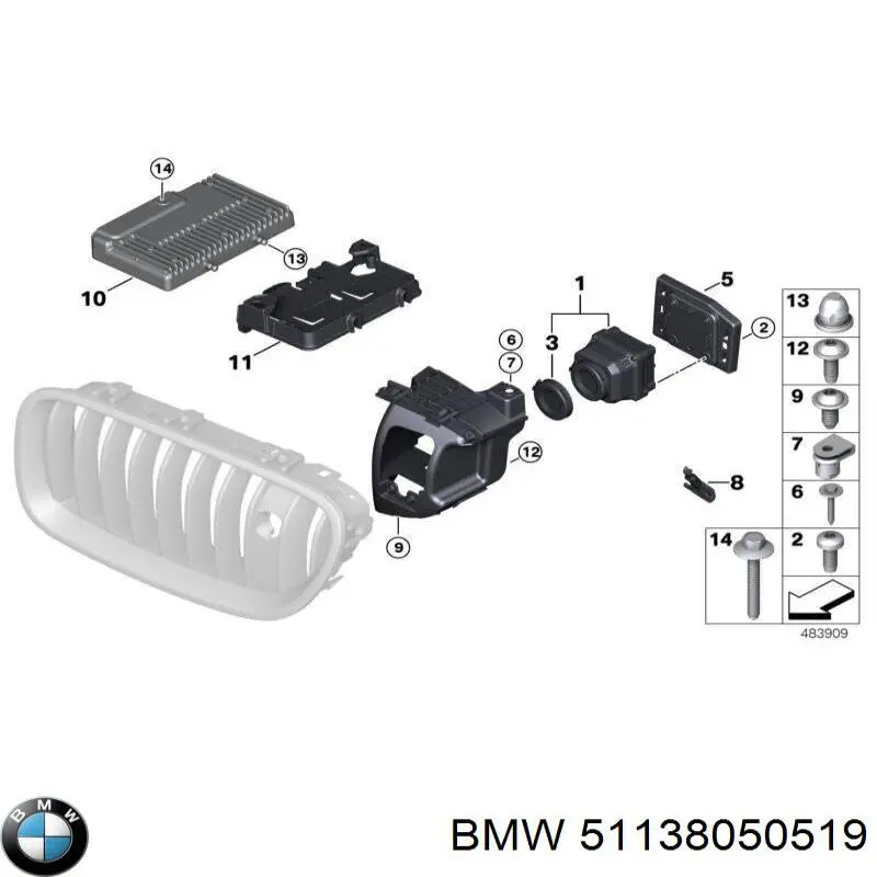  BMW 51138050519