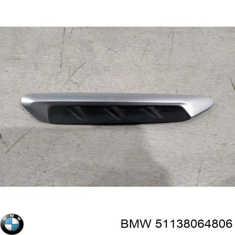 Placa sobreposta do pára-lama dianteiro direito BMW 51138064806 preço, a partir de 63,55 USD