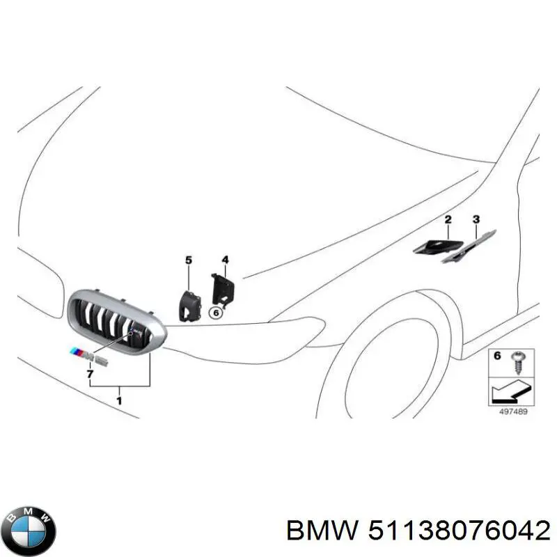 51138076042 BMW 