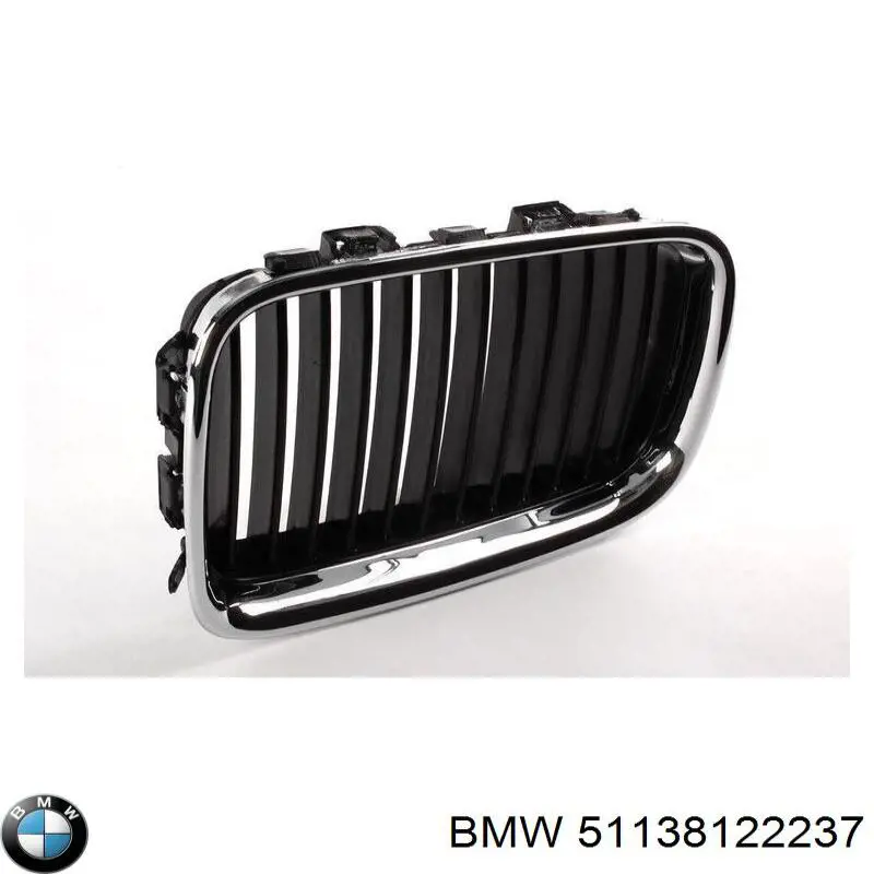 51138122237 BMW Grelha do radiador esquerda