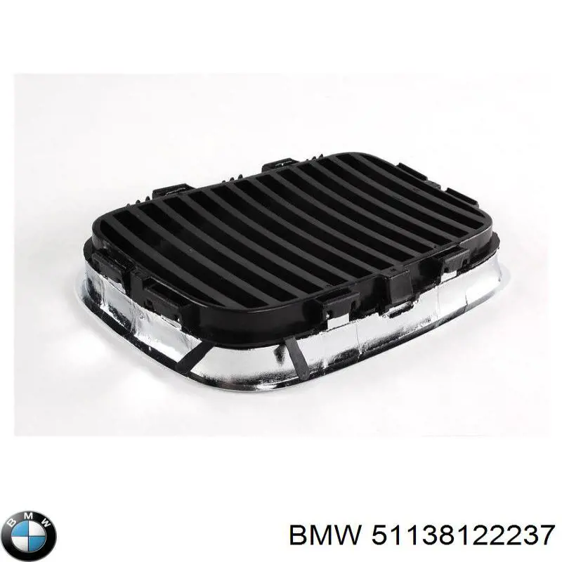 Compre 51138122237 BMW Grelha do radiador esquerda