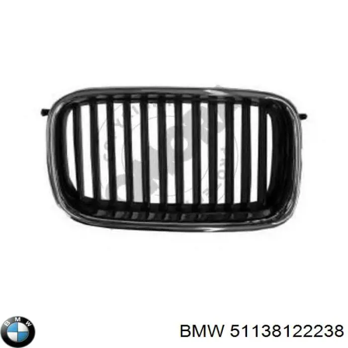 Compre 51138122238 BMW Grelha do radiador direita