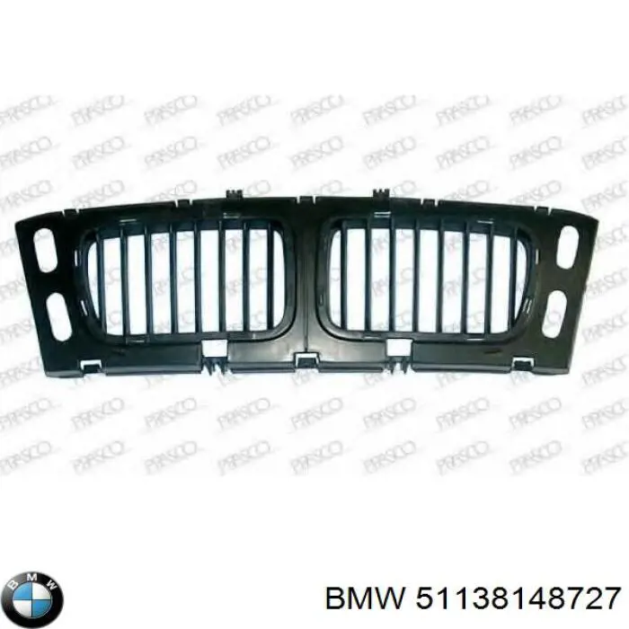 Grelha do radiador BMW 51138148727 preço, a partir de 28,85 USD