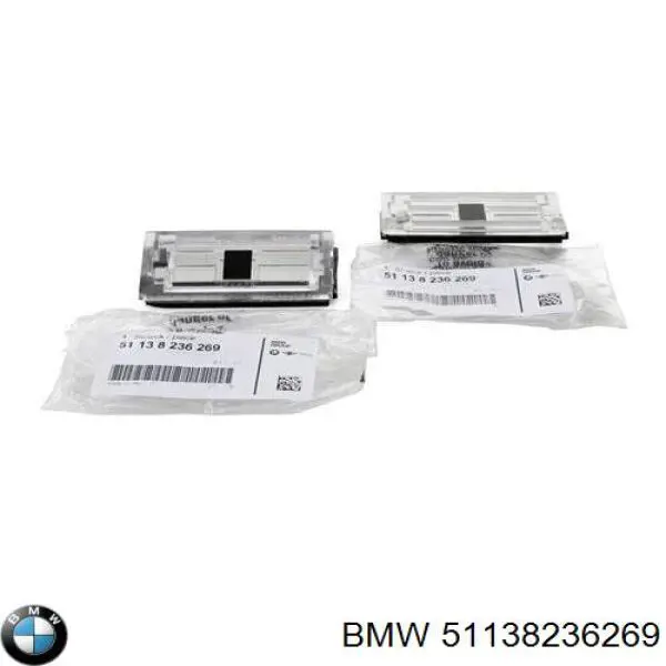 Compre 51138236269 BMW Lanterna da luz de fundo de matrícula traseira
