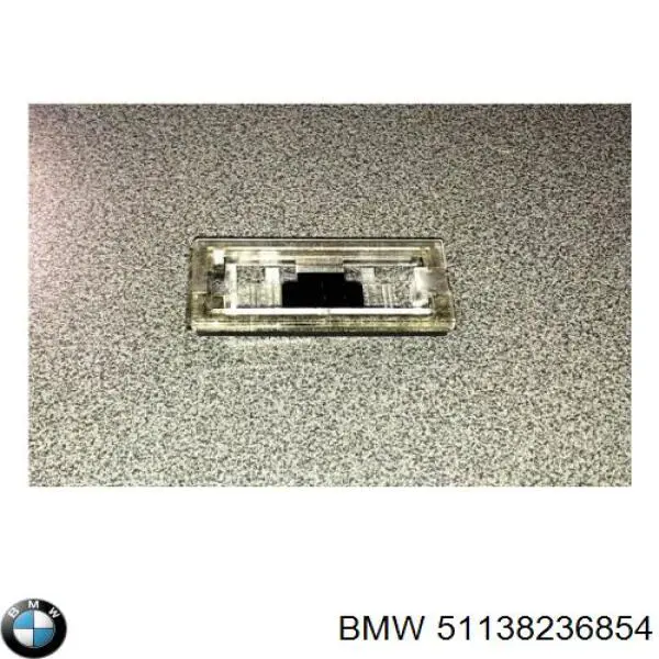 Lanterna da luz de fundo de matrícula traseira BMW 51138236854 preço, a partir de 5,95 USD