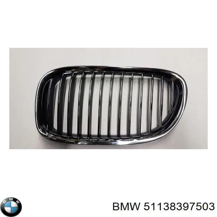 Grelha do radiador esquerda BMW 51138397503 preço, a partir de 157,12 USD