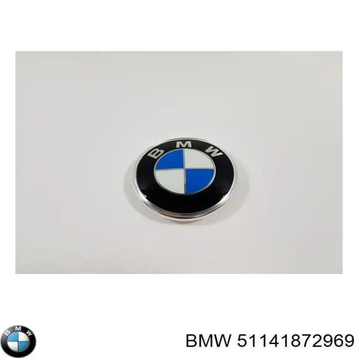 Compre 51141872969 BMW Emblema de tampa de porta-malas (emblema de firma)