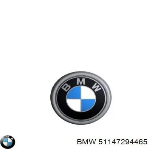 51147294465 BMW Emblema de tampa de porta-malas (emblema de firma)