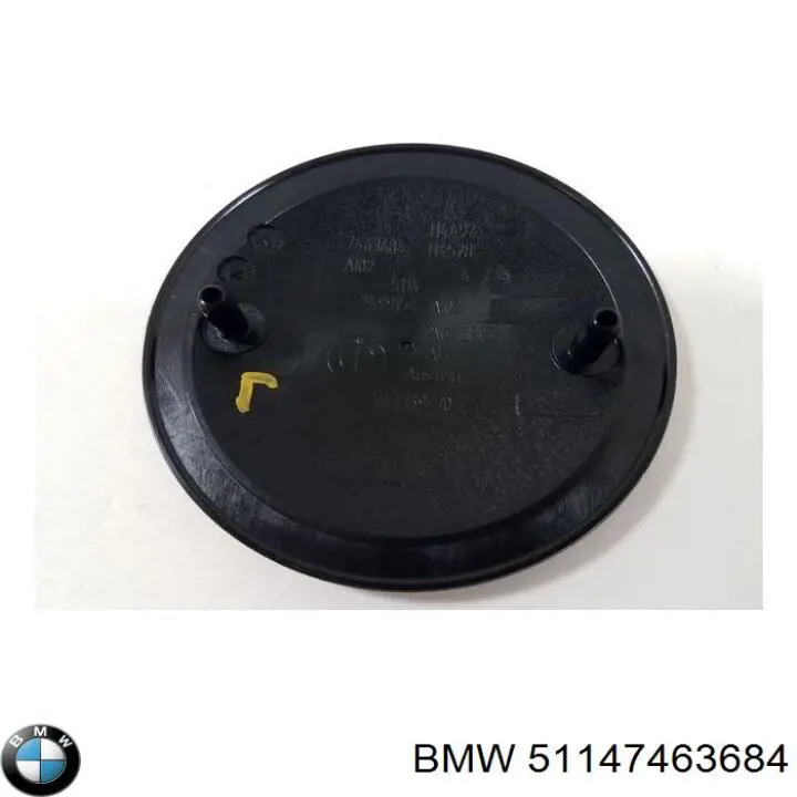 Compre 7463684 BMW Emblema da capota