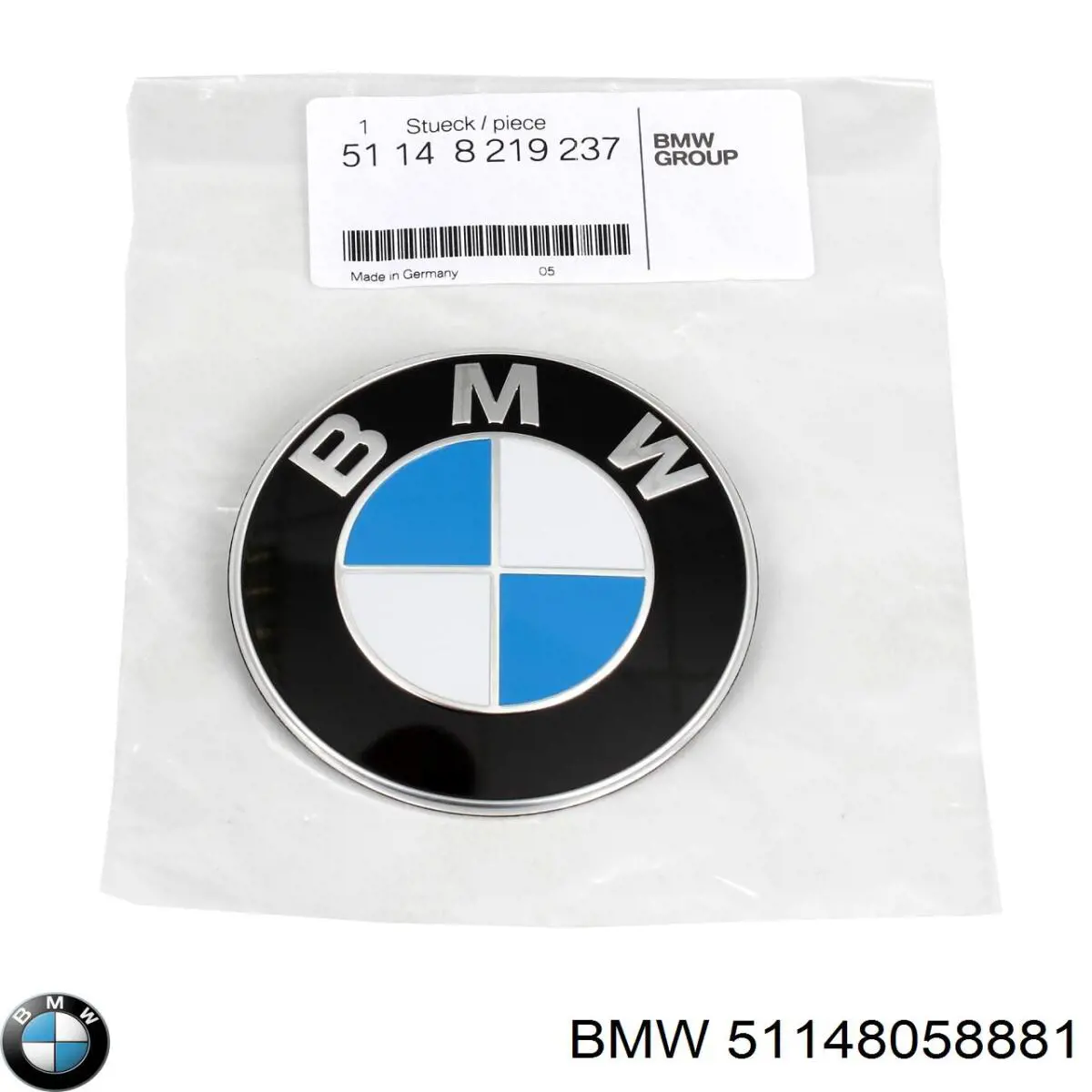 Compre 51148058881 BMW Emblema da capota