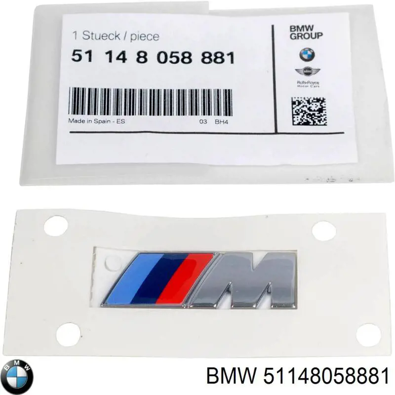 Emblema da capota BMW 51148058881 preço, a partir de 107,23 USD