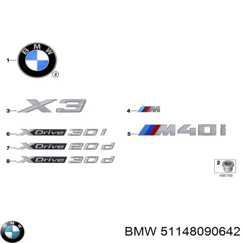 51148090642 BMW 