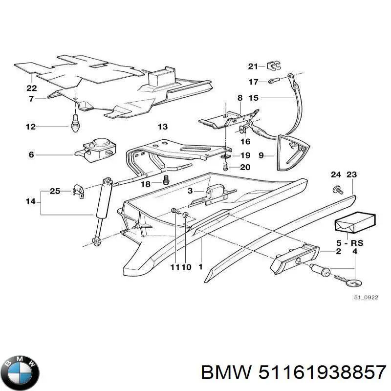  BMW 51161938857 preço, a partir de 27,37 USD