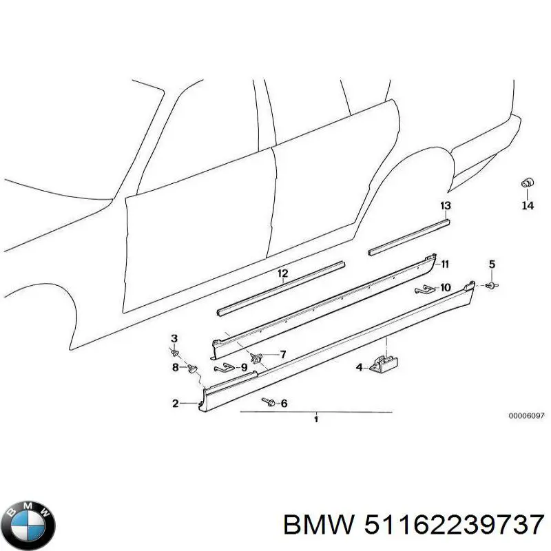  BMW 51162239737 preço, a partir de 5,08 USD