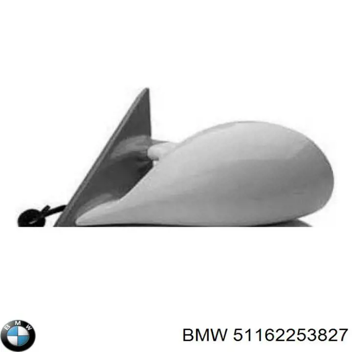 Compre 51162253827 BMW Espelho de retrovisão esquerdo