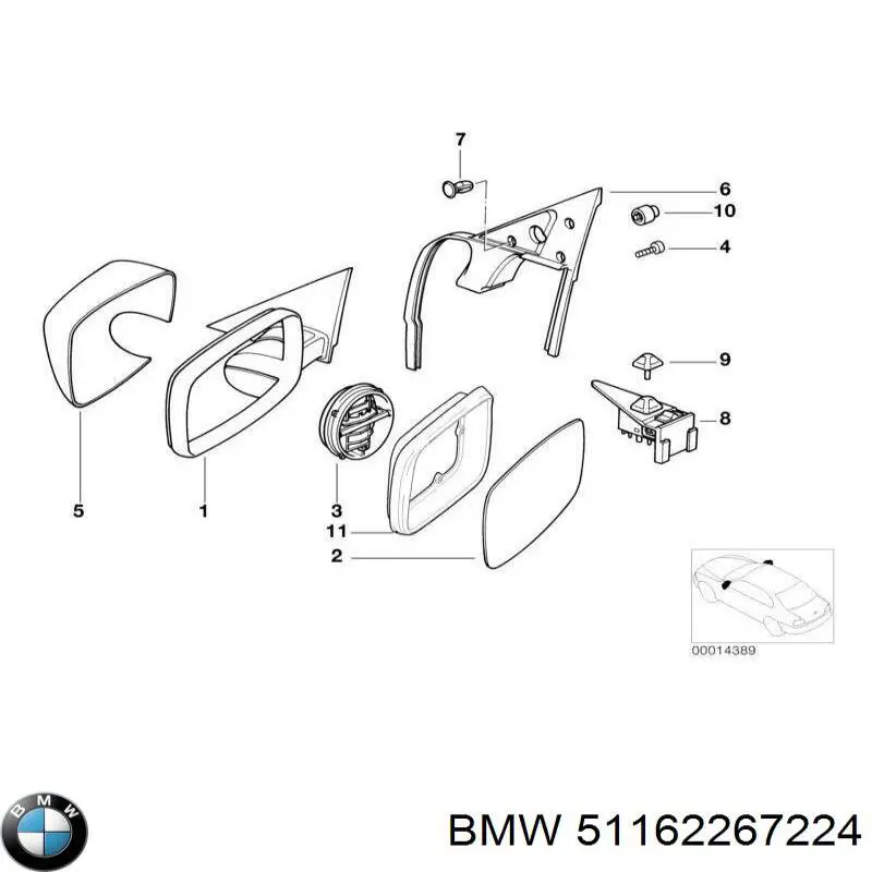 Compre 51162267224 BMW 