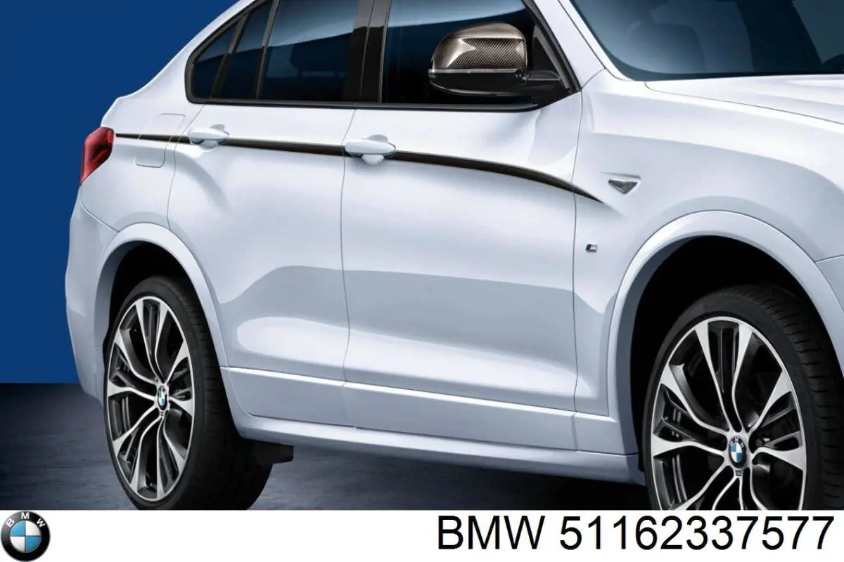 Compre 51162337577 BMW Placa sobreposta (tampa) do espelho de retrovisão esquerdo