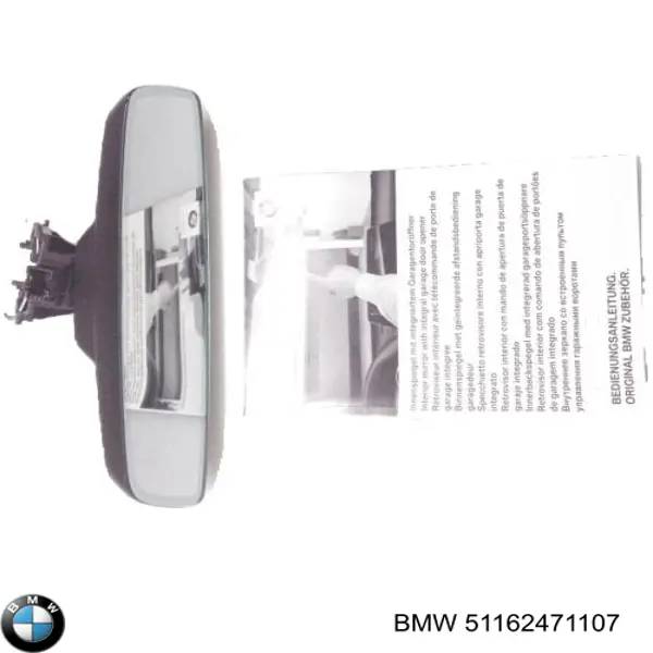 51162471107 BMW Espelho de salão interno