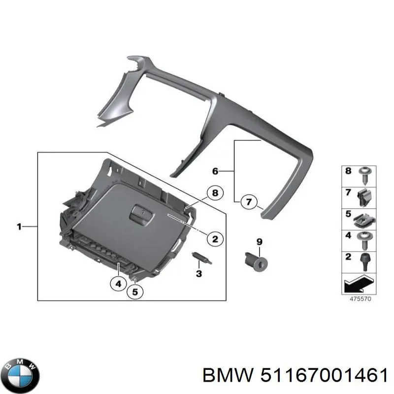 Compre 51167001461 BMW 