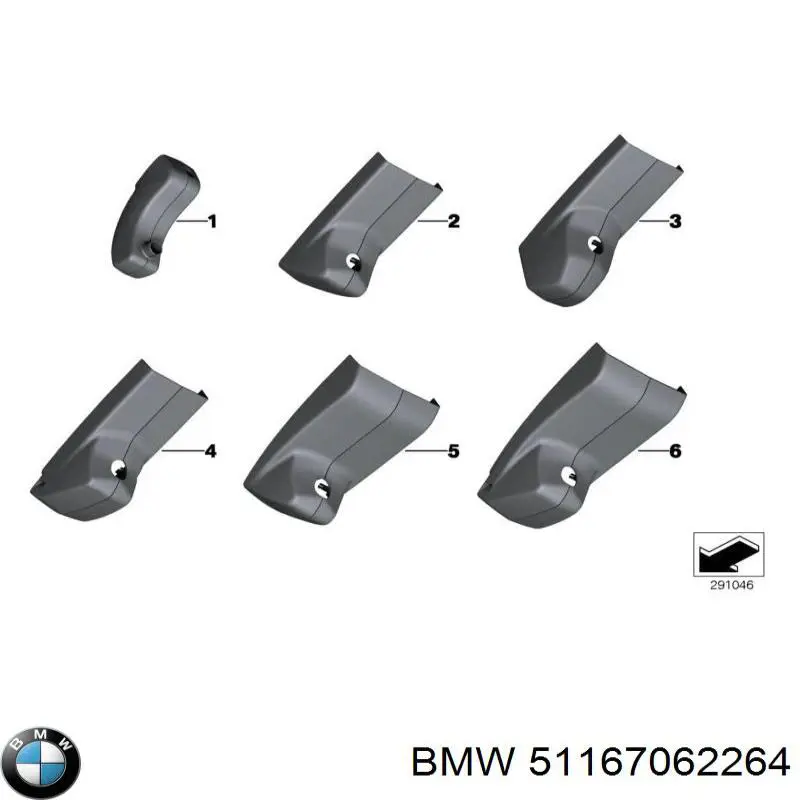  BMW 51167062264 preço, a partir de 21,68 USD