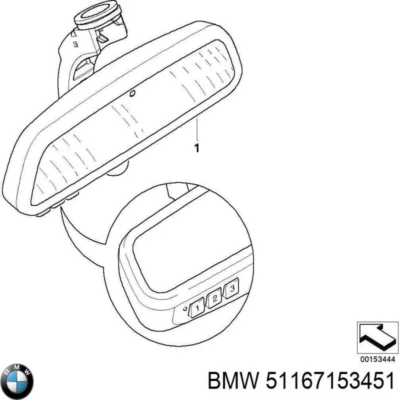 51167153451 BMW 