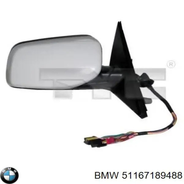 Espelho de retrovisão direito BMW 51167189488 preço, a partir de 109,15 USD