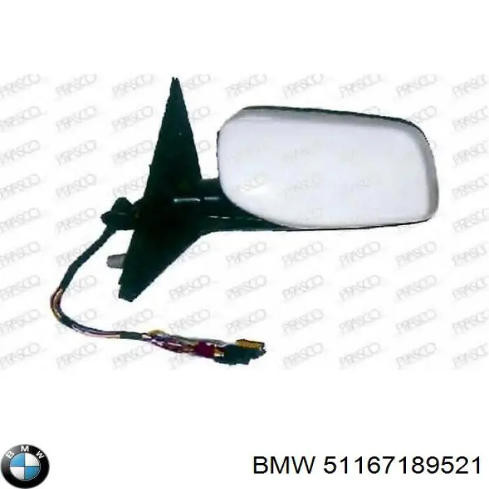 Espelho de retrovisão esquerdo BMW 51167189521 preço, a partir de 309,98 USD