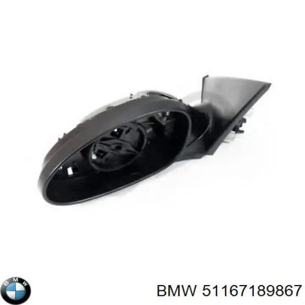 51167189867 BMW Espelho de retrovisão esquerdo