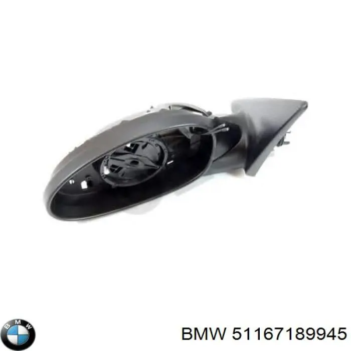 51167189945 BMW Espelho de retrovisão esquerdo