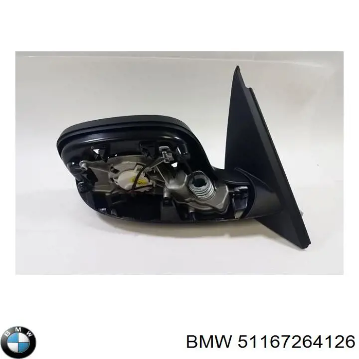 51167264126 BMW Caixa do espelho de retrovisão esquerdo