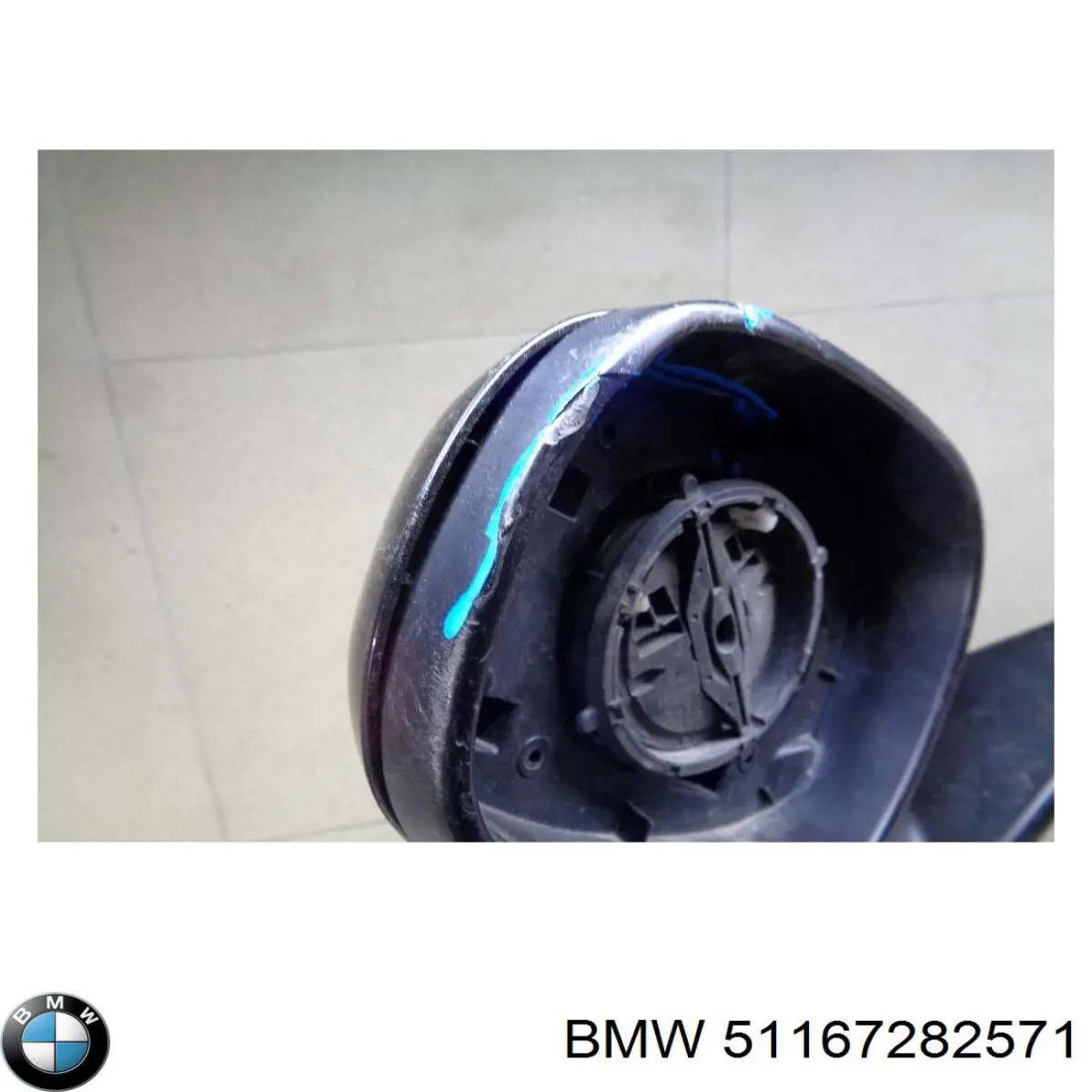 Espelho de retrovisão esquerdo BMW 51167189977 preço, a partir de 165,09 USD