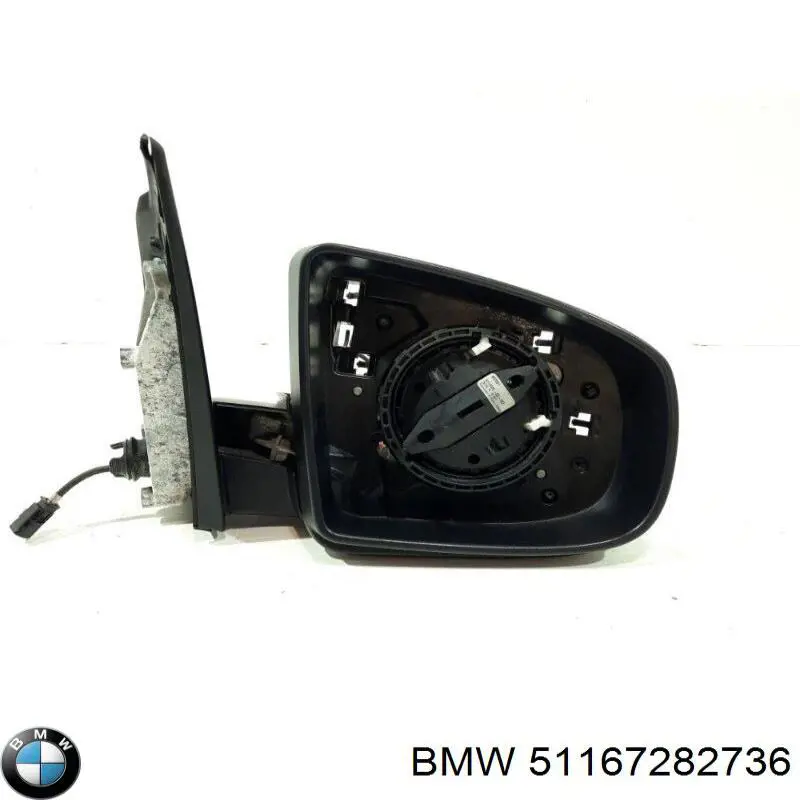 Caixa do espelho de retrovisão direito BMW 51167282736 preço, a partir de 406,85 USD