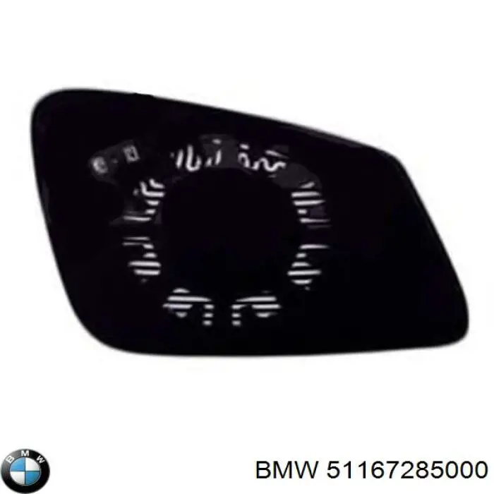 Compre 51167285000 BMW Elemento espelhado do espelho de retrovisão direito