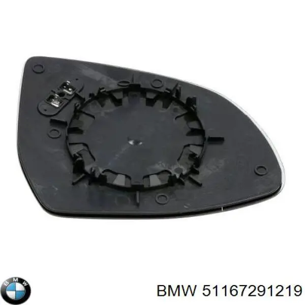 Elemento espelhado do espelho de retrovisão esquerdo BMW 51167291219 preço, a partir de 28,04 USD