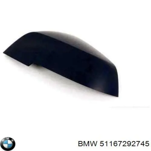 Placa sobreposta (tampa) do espelho de retrovisão esquerdo BMW 51167292745 preço, a partir de 55,55 USD
