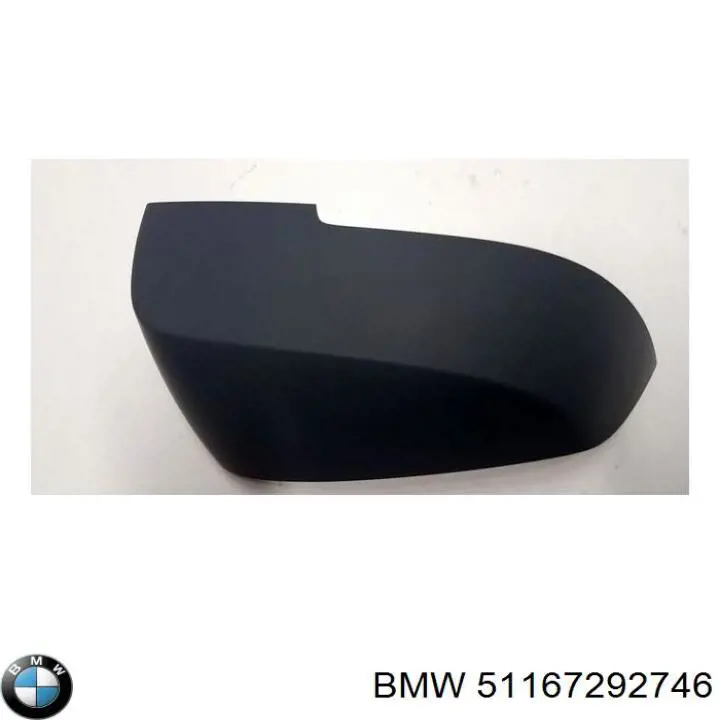 Placa sobreposta (tampa) do espelho de retrovisão direito BMW 51167292746 preço, a partir de 61,40 USD