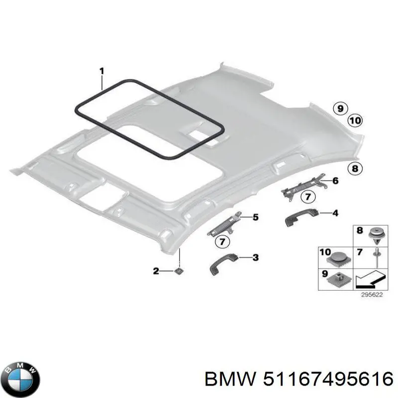Compre 51167495616 BMW 
