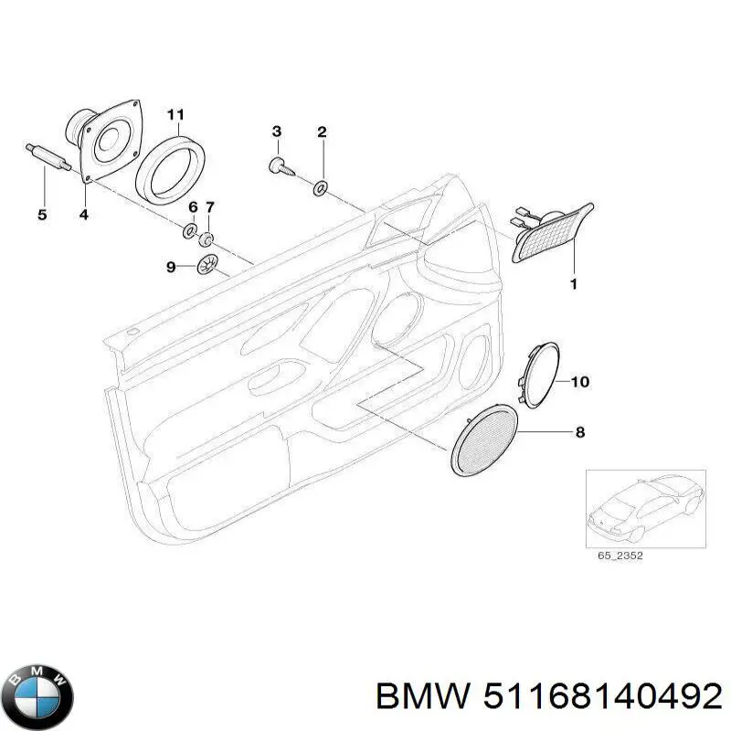 Compre 51168140492 BMW 