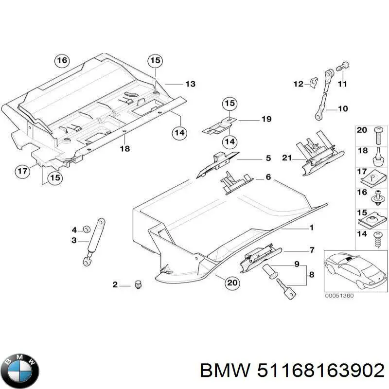  BMW 51168163902 preço, a partir de 19,80 USD