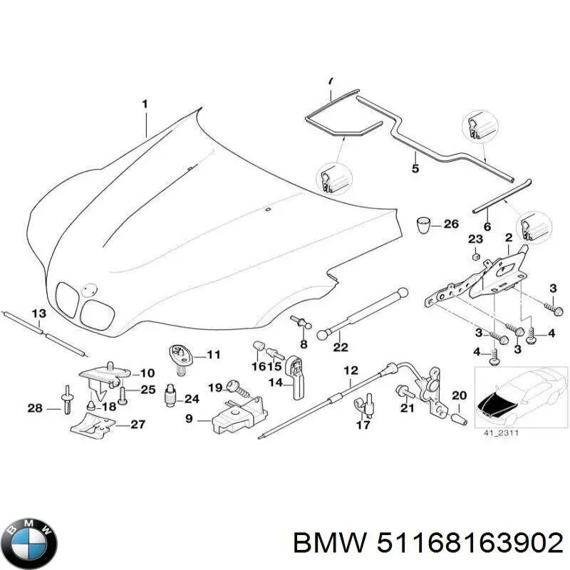 Compre 51168163902 BMW 