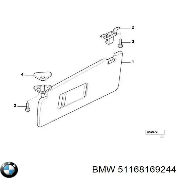  BMW 51168169244 preço, a partir de 30,62 USD