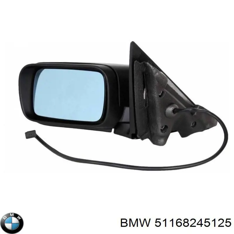 Compre 51168245125 BMW Espelho de retrovisão esquerdo