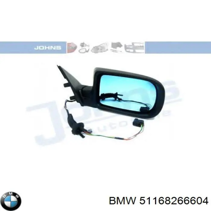 51168266604 BMW Espelho de retrovisão direito