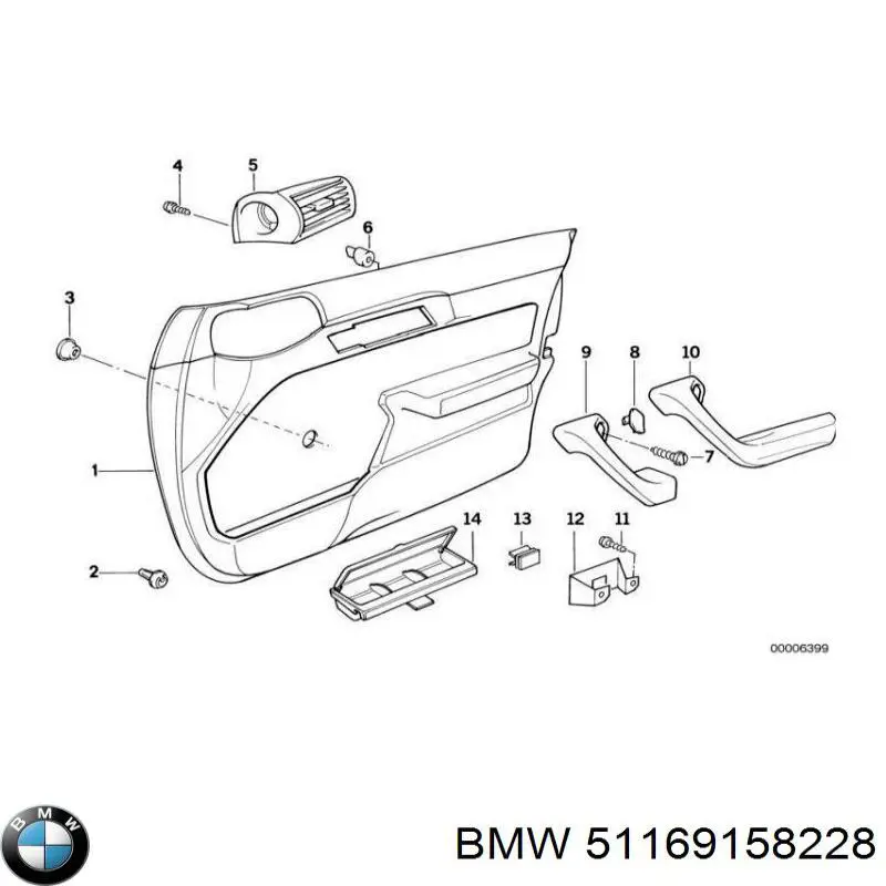  BMW 51169158228 preço, a partir de 6,05 USD