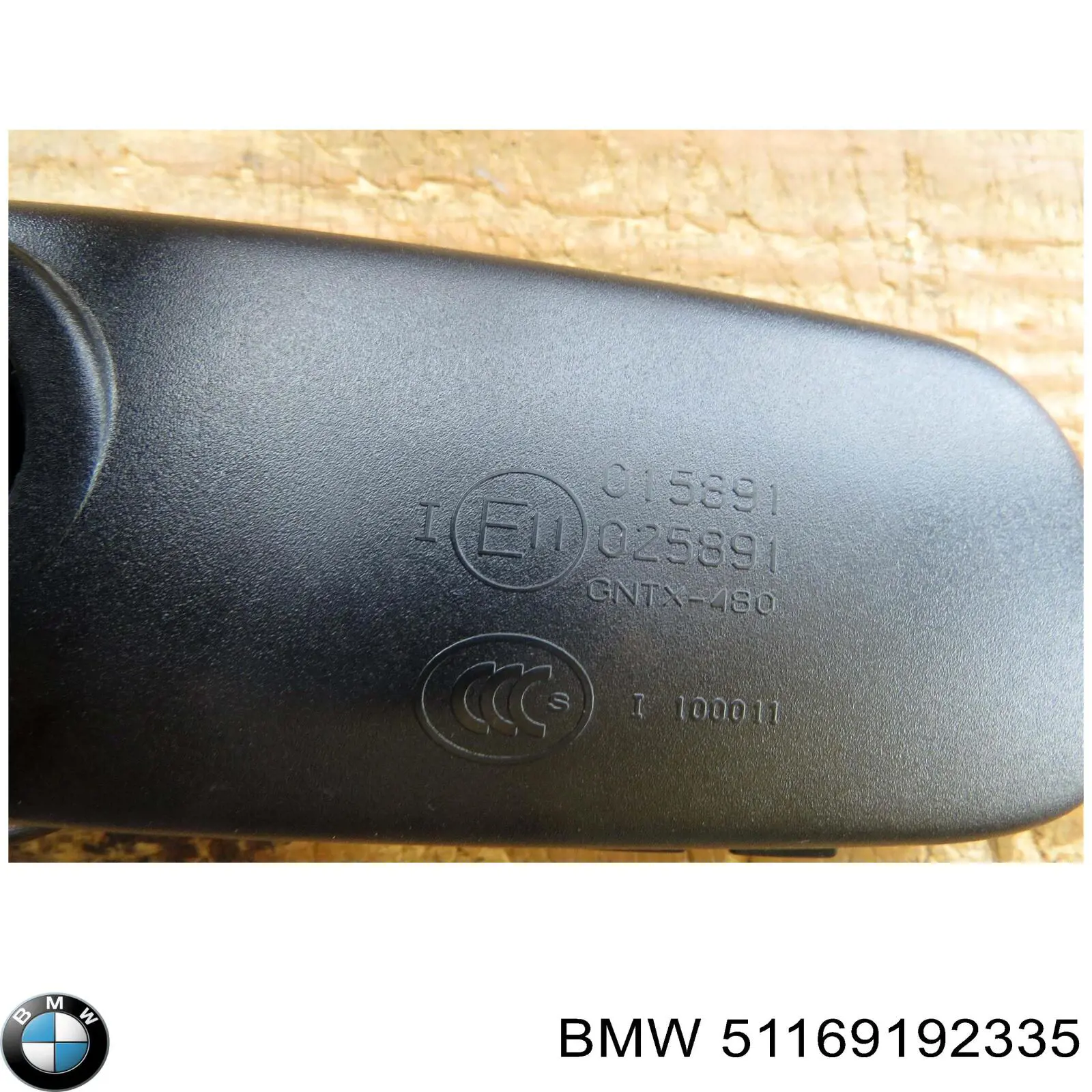 Compre 51169192335 BMW Espelho de salão interno