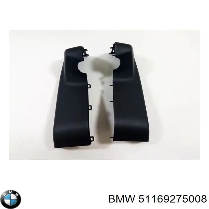 51169275008 BMW Placa sobreposta (tampa) de suporte de espelho de salão