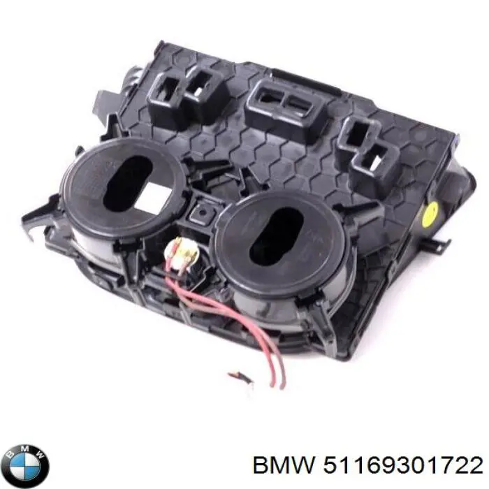 51169301722 BMW Suporte para copos de braço de consola central