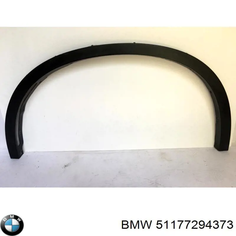 51177294373 BMW Expansor (placa sobreposta) de arco do pára-lama dianteiro esquerdo