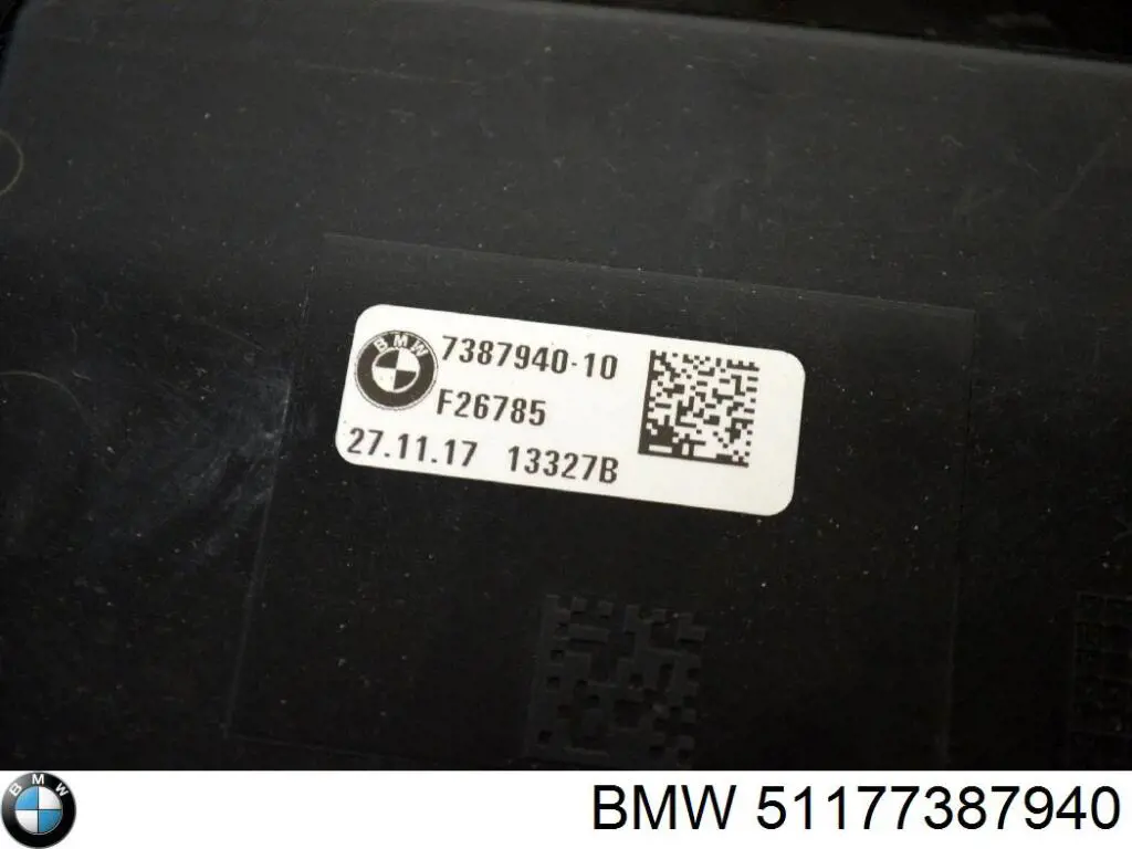51177387940 BMW Caixa de gargalo de enchimento do tanque de combustível