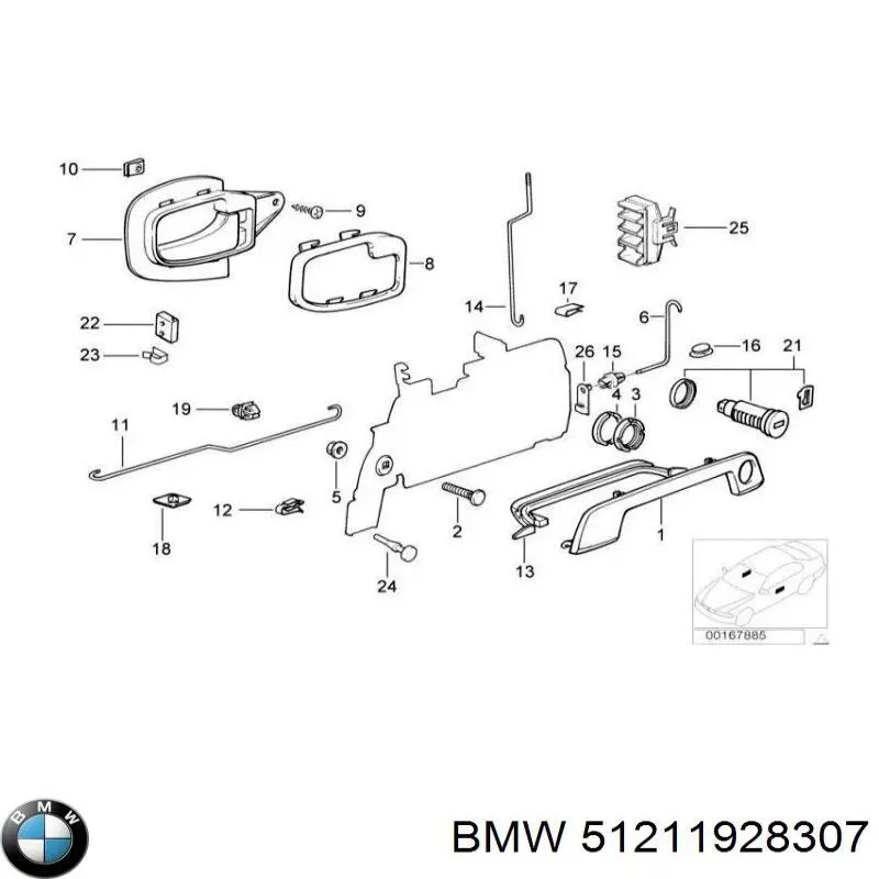  BMW 51211928307 preço, a partir de 11,60 USD
